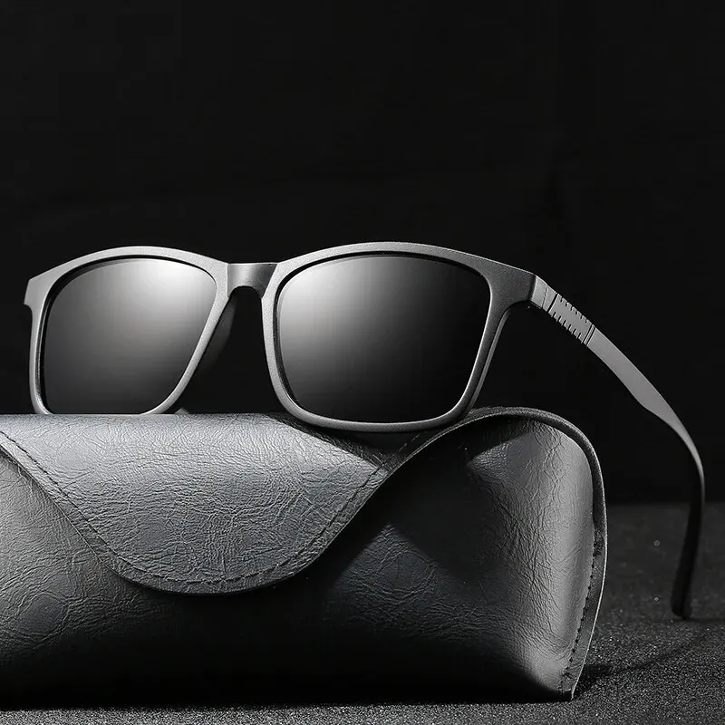 Fishing Sunglasses Polarized - Kacamata Hitam Pria Klasik, Model Vintage