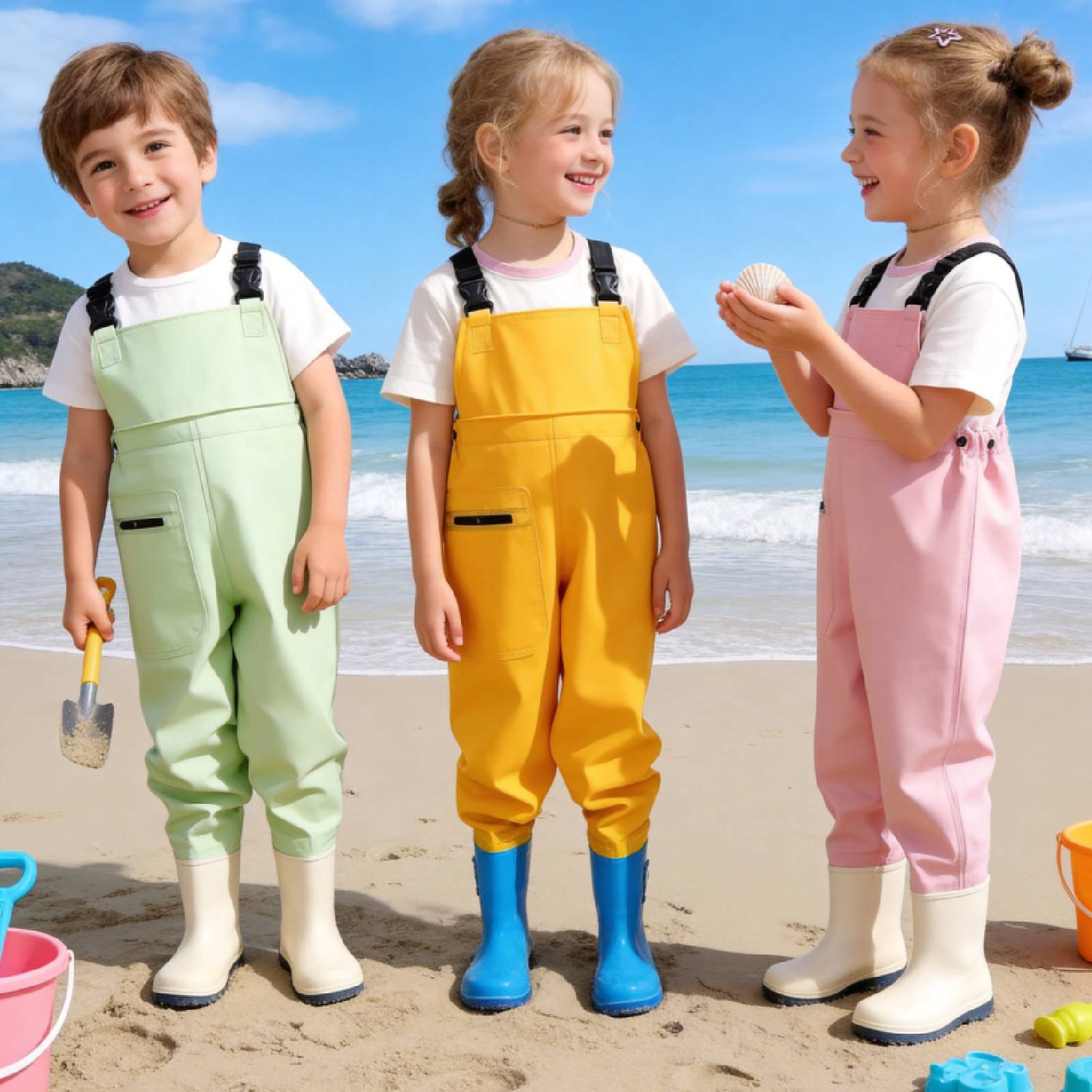 Fishing Pants Waterproof - Celana Panjang Anti Air untuk Anak-anak,