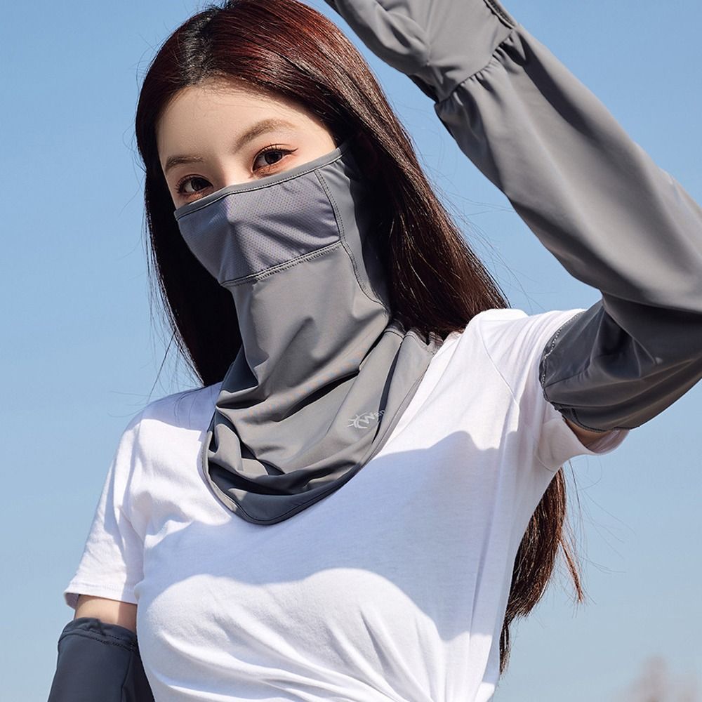 Pelindung Leher dari Sinar Mat - Fishing Mask Sun Protection ulasan dan harga