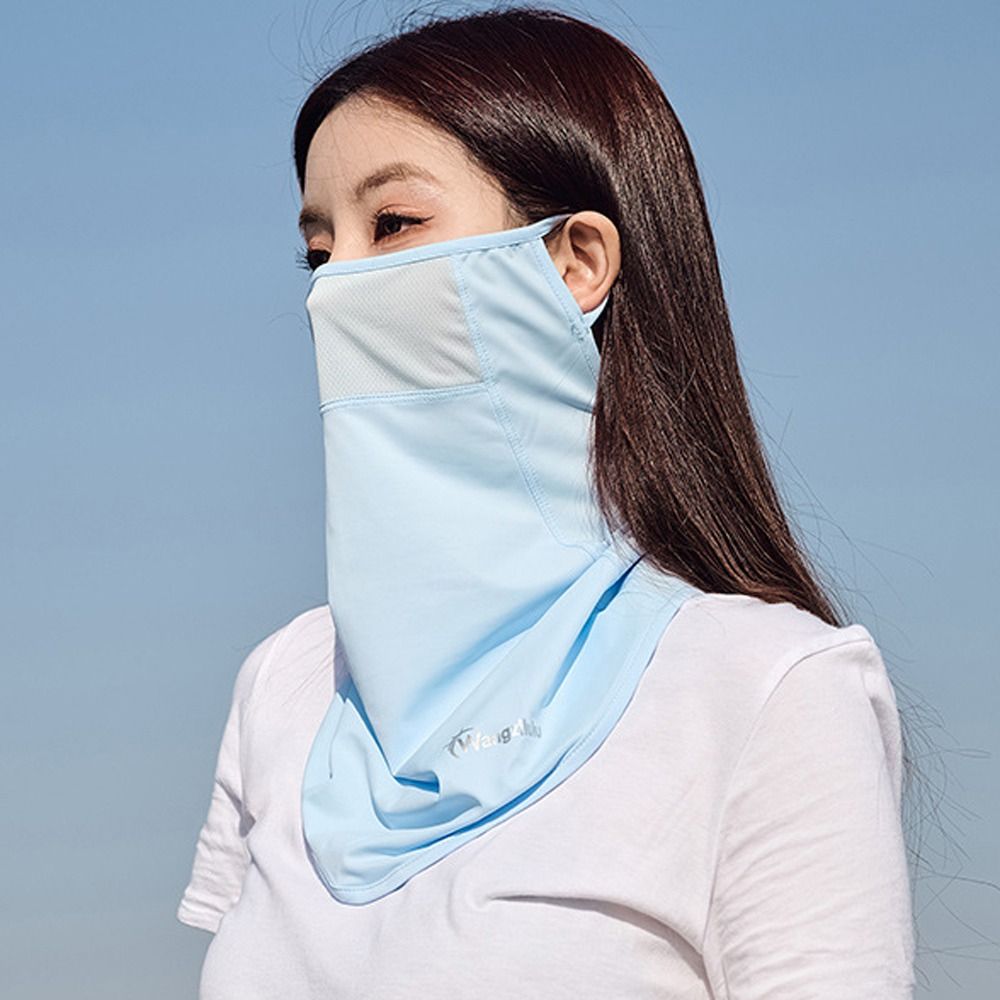 Pelindung Leher dari Sinar Mat - Fishing Mask Sun Protection ulasan dan harga