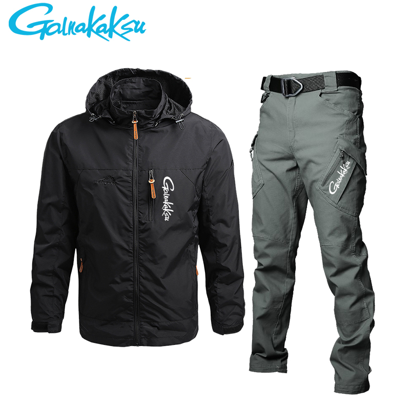 Setelan jaket Dan celana bertu - Fishing Rain Suit ulasan dan harga