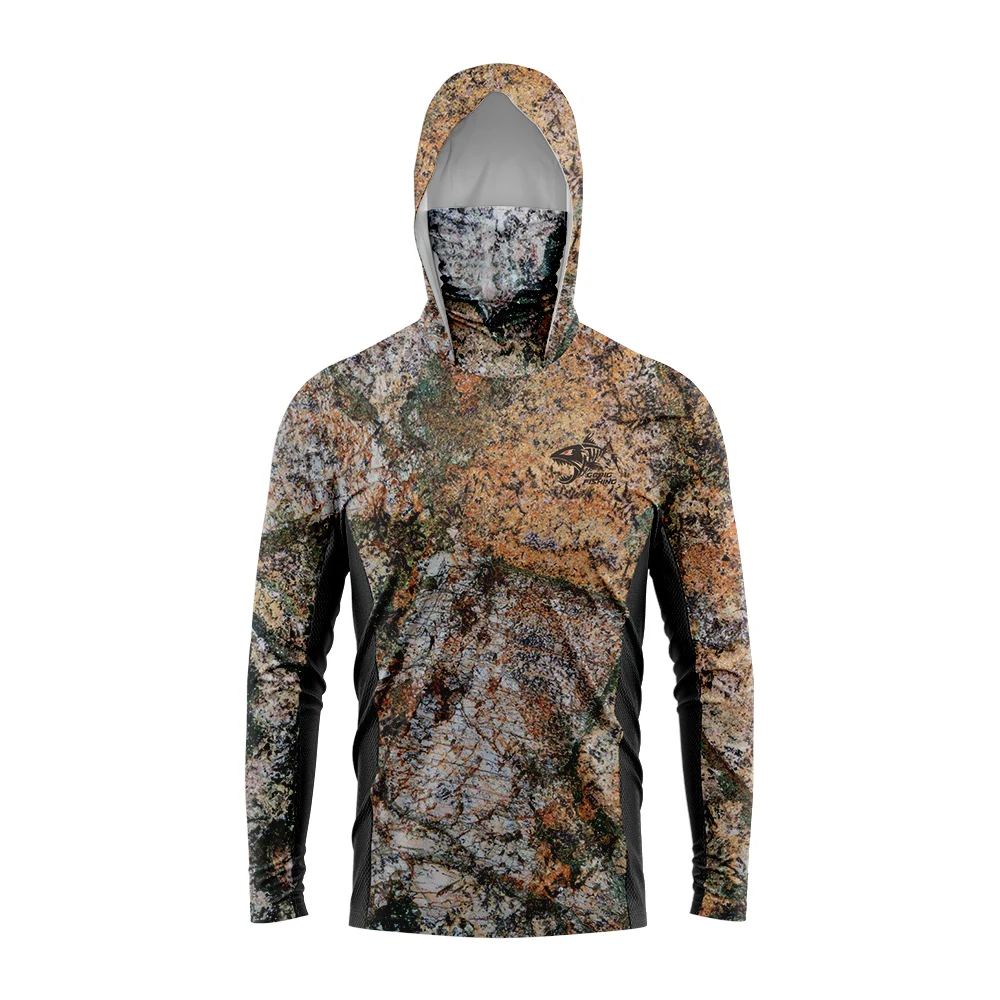 Hoodie Pancing dengan Motif Ka - Fishing Mask Sun Protection ulasan dan harga
