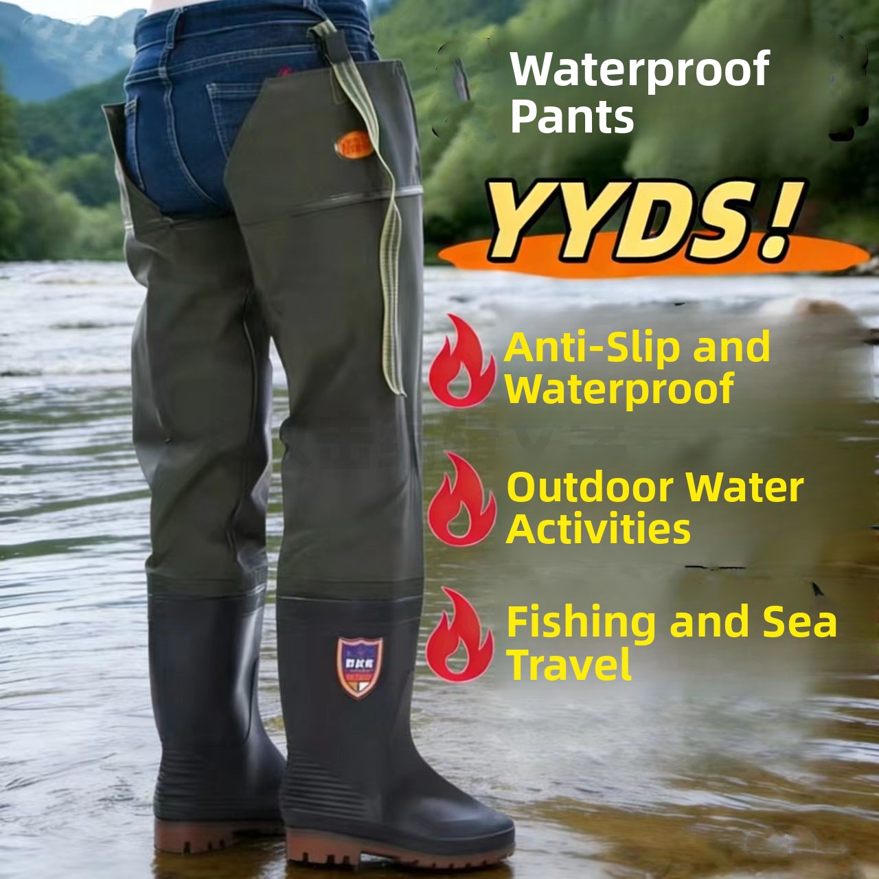 Sepatu Bot Hujan Setinggi Lutu - Fishing Rain Suit ulasan dan harga