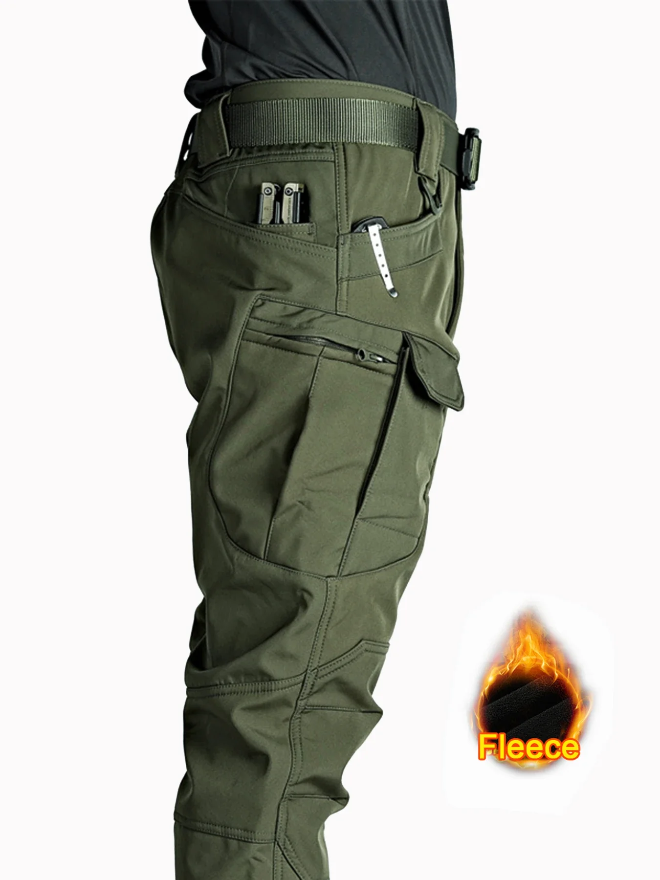 Celana Kargo Taktis Bahan Flee - Fishing Pants Waterproof ulasan dan harga