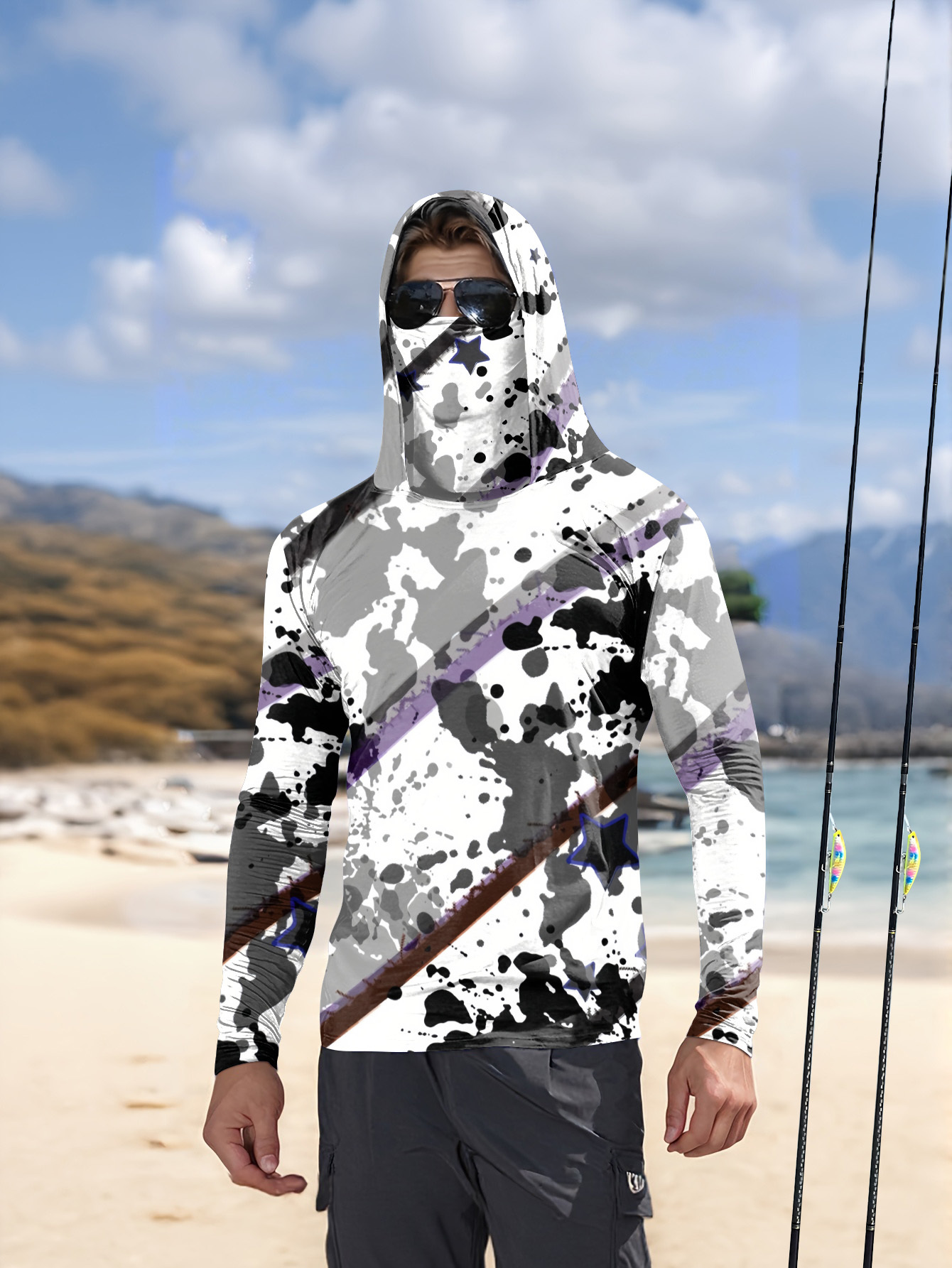 Kemeja Pancing Lengan Panjang  - Fishing Shirt Uv Protection ulasan dan harga